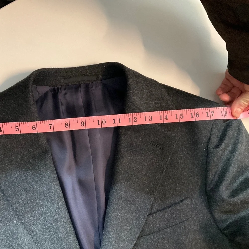 Suit Supply Men’s Vincenza Jacket Blazer Sports Coat - Gray - NWT - Size 40L - Picture 3 of 9